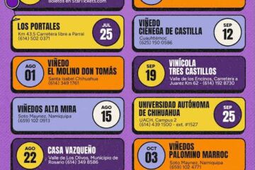 Chihuahua celebrará las Fiestas de la Vendimia 2026 con nueve sedes y una amplia oferta enoturística