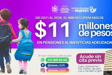 Recupera Municipio más de 11 millones de pesos en pensiones alimenticias