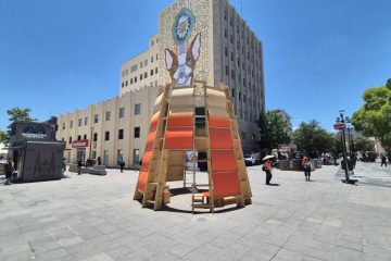 Instalan Municipio e ISAD el Pabellón Paso Nara en Plaza de Armas; competirá internacionalmente