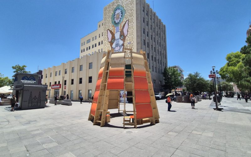 Instalan Municipio e ISAD el Pabellón Paso Nara en Plaza de Armas; competirá internacionalmente