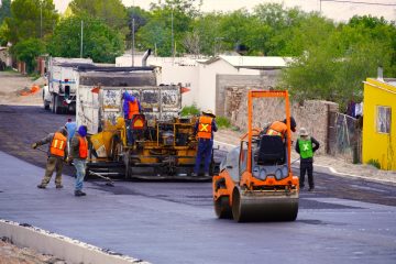 Avanza Municipio con pavimentación del acceso principal al Ejido Sacramento