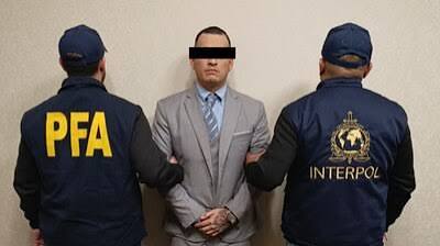 Argentina detiene a Rodolfo Junior Aguirre, mexicano buscado por Interpol por presunto narcotráfico en EU