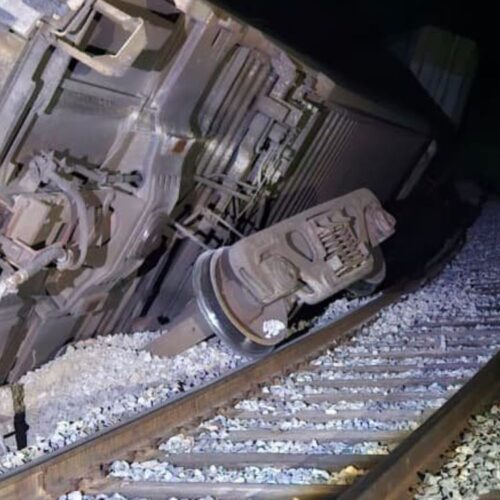 Vuelve a descarrilarse el Tren Interoceánico en Oaxaca