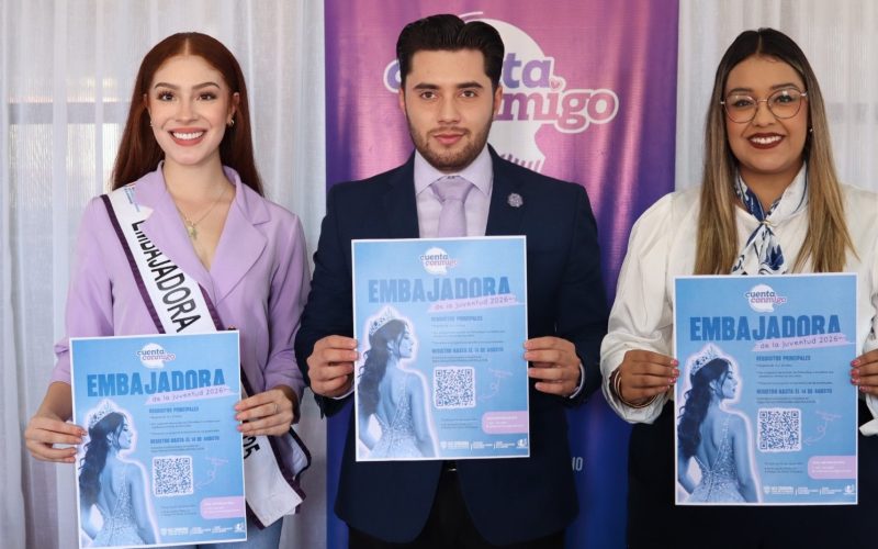Presenta Ichijuv convocatoria para Embajadora de la Juventud 2026