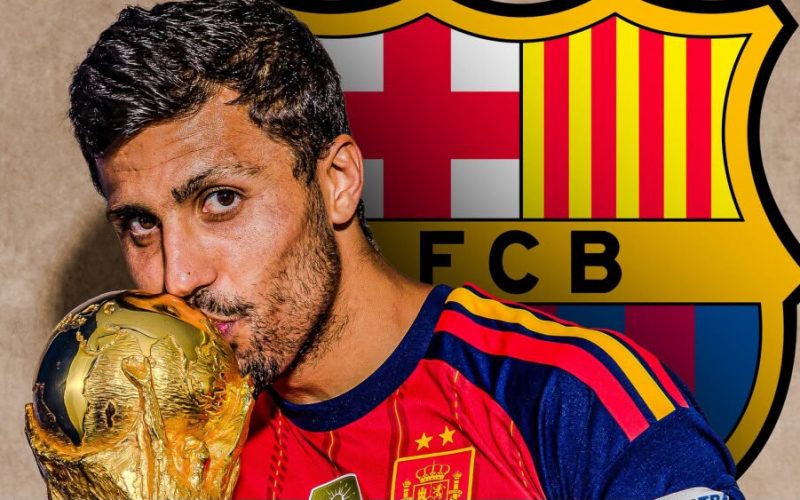 Rodri sacude el mercado: Barcelona toma ventaja y el Real Madrid se queda atrás