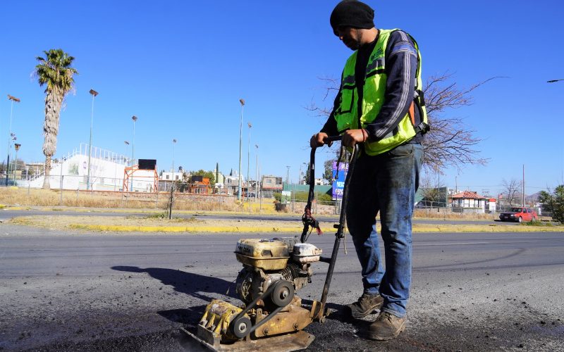 Atendió Municipio más de mil 500 baches durante la semana del 03 al 07 de agosto