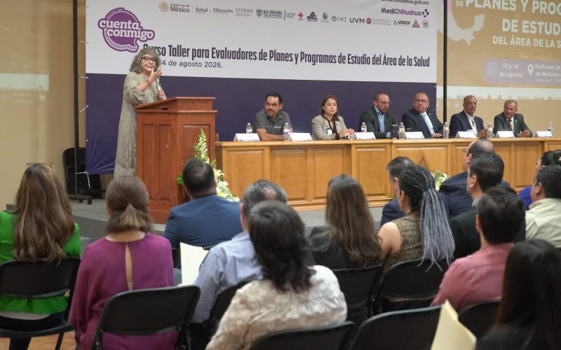 Se reúnen en Chihuahua especialistas para fortalecer la evaluación educativa en salud