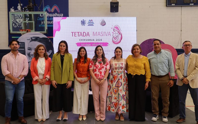 Un éxito evento Tetada Masiva del Gobierno Municipal; reunió a más de 150 familias