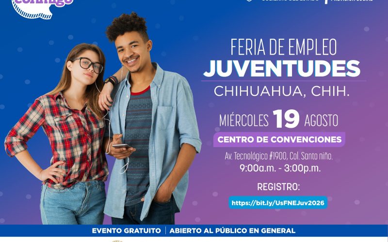 *Invita STPS a feria de empleo de las juventudes