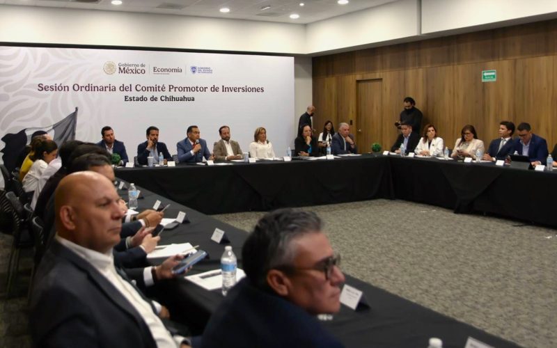 Realiza Chihuahua Primera Sesión Ordinaria del Comité Promotor de Inversiones