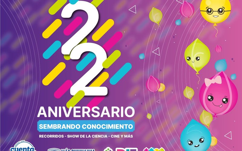 Celebra Museo Semilla 22 años de acercar la ciencia y la tecnología a la niñez chihuahuense