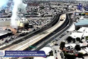 Inaugura Marco Bonilla nuevo paso superior Los Nogales–De las Industrias