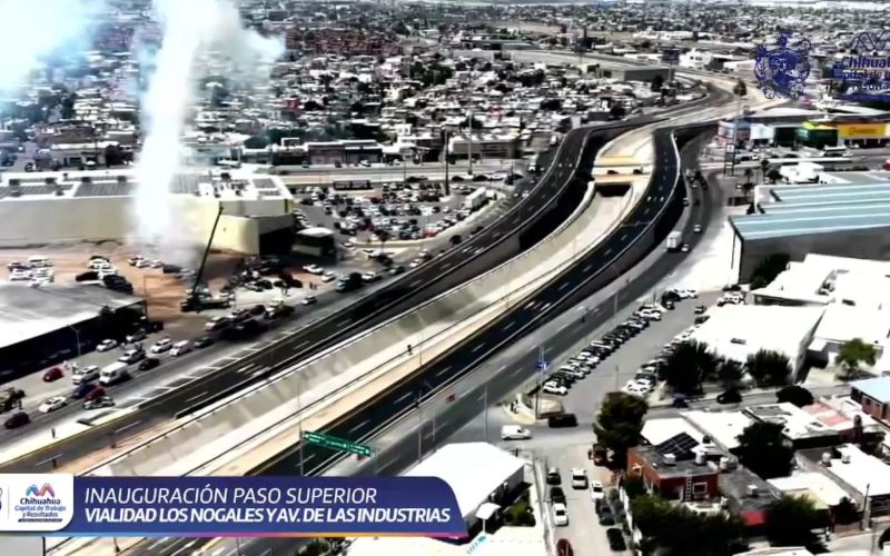 Inaugura Marco Bonilla nuevo paso superior Los Nogales–De las Industrias