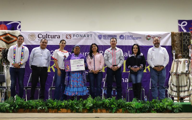 Reconoce Estado el talento de personas artesanas de la Sierra Tarahumara