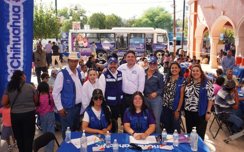Distribuye NutriChihuahua 2 mil 600 apoyos durante la Ruta Chihuahua