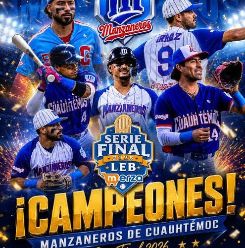 MANZANEROS, CAMPEONES! 🏆🍎