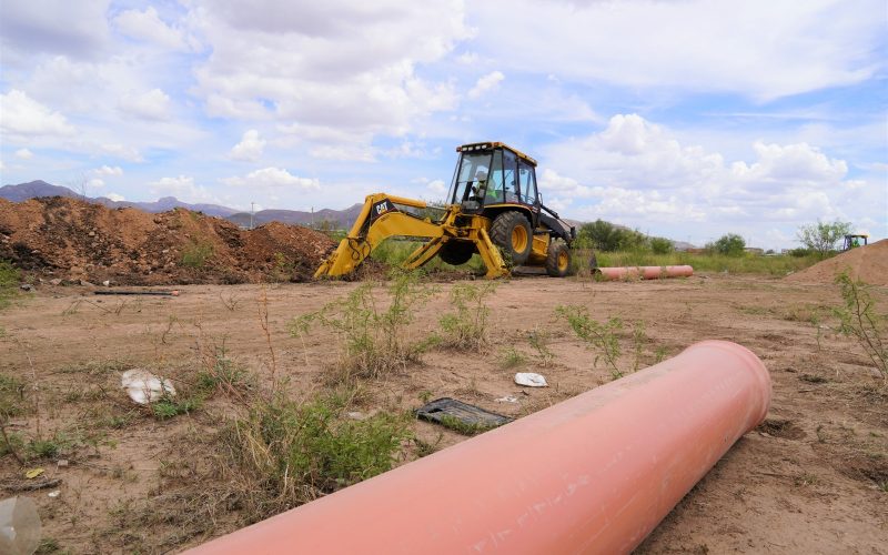 Inicia Municipio ampliación de red de alcantarillado sanitario en colonia El Mimbre