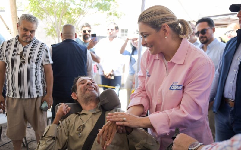 Maru Campos refuerza los sistemas de salud y de seguridad en Delicias