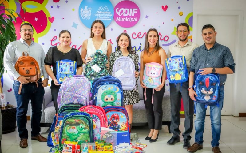 DIF Municipal cumple la meta del Reto Útil con más de mil 500 kits escolares recabados