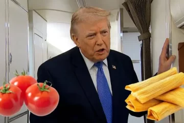 ‘Solo tamales picantes y tomates’: Trump dice que México no tiene nada que ofrecerle a EU