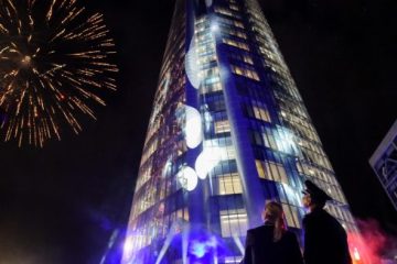 Maru Campos inaugura la Torre Centinela en Ciudad Juárez