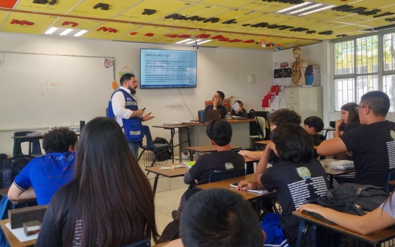 Invita Policía Municipal a las escuelas a sumarse a pláticas preventivas