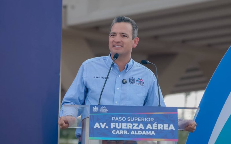 Menos tiempo en el tráfico y más tiempo con la familia: entrega Marco Bonilla dos pasos superiores en beneficio de cerca de 600 mil personas