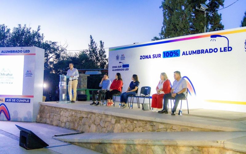 Impulsa Marco Bonilla modernización integral del alumbrado público; 95% de la red ya opera con LED