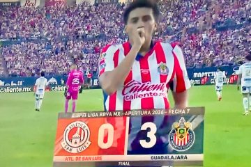 Chivas impone condiciones y golea 3-0 al Atlético de San Luis