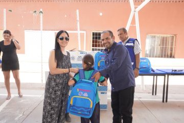 Entrega Municipio programa de “Mi Bolso Escolar 2026” en la zona rural