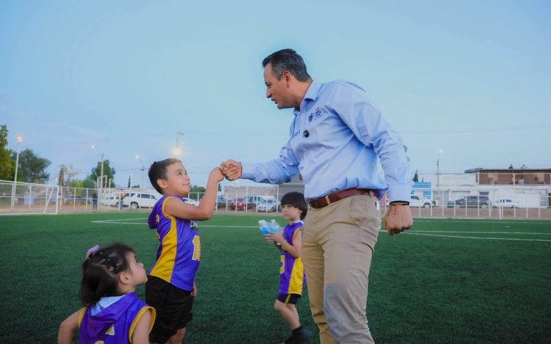 Impulsa Marco Bonilla el deporte desde las colonias hasta el alto rendimiento