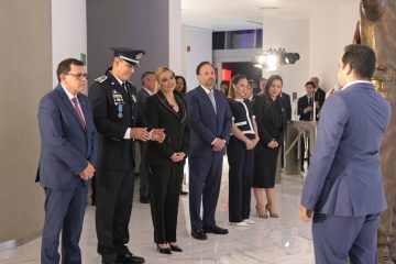 Maru Campos inaugura la Torre Centinela en Ciudad Juárez