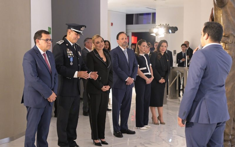 Maru Campos inaugura la Torre Centinela en Ciudad Juárez