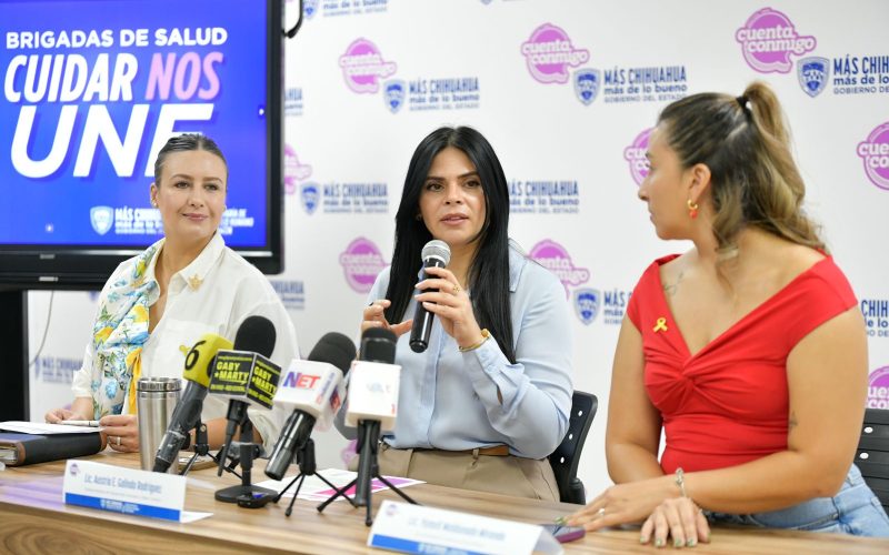 Presenta Estado calendario de Brigadas de Salud “Cuidar Nos Une” en Centros Comunitarios