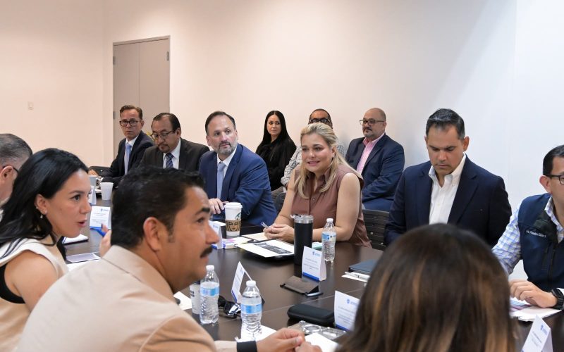 Maru Campos preside Mesa de Seguridad en Ciudad Juárez