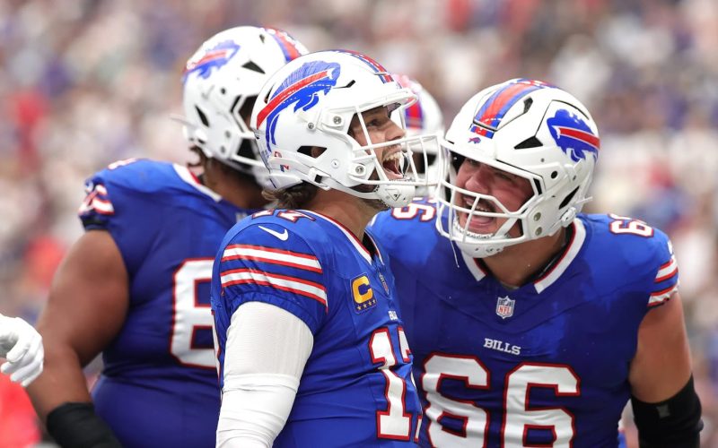 Josh Allen brilla y los Bills inauguran su nuevo estadio con triunfo sobre Detroit