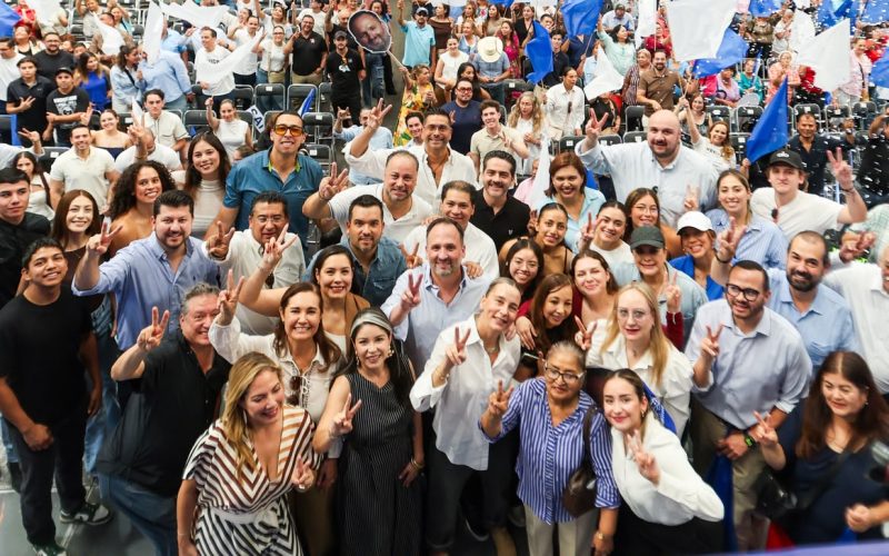 Santiago de la Peña plantea una visión de ciudad con seguridad, empleo y oportunidades para las familias