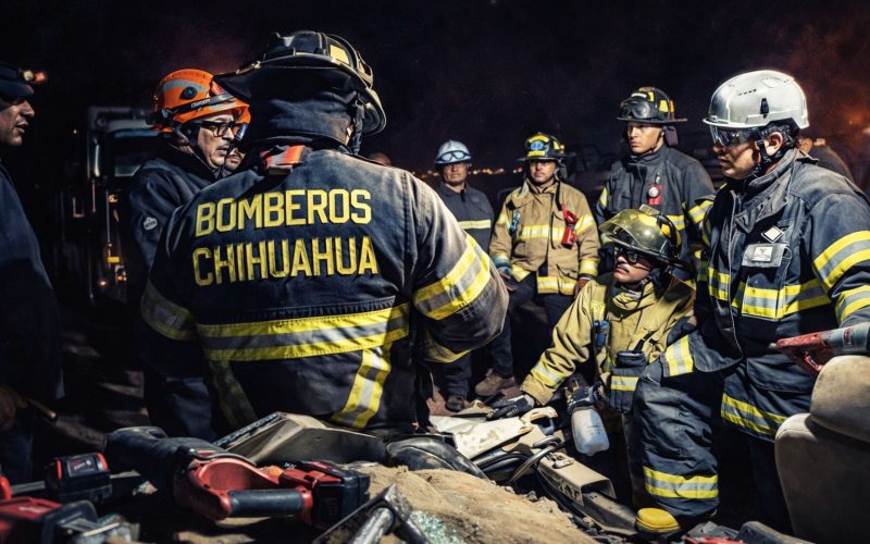Actualiza Escuadrón de Rescate del H. Cuerpo de Bomberos técnicas para atender accidentes vehiculares