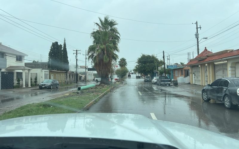 Mantiene Gobierno del Estado atención a la población ante afectaciones por lluvias en Ciudad Juárez