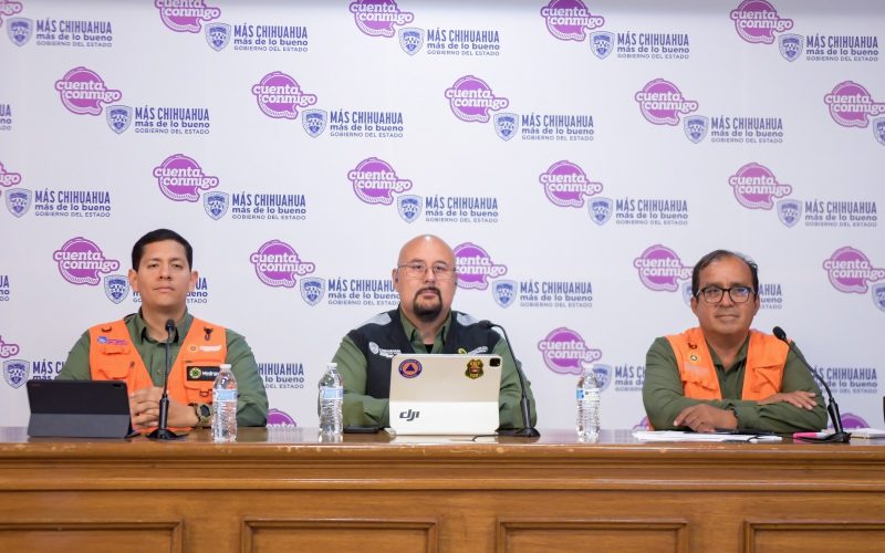 Registra la entidad 261 incidencias por lluvias: Protección Civil