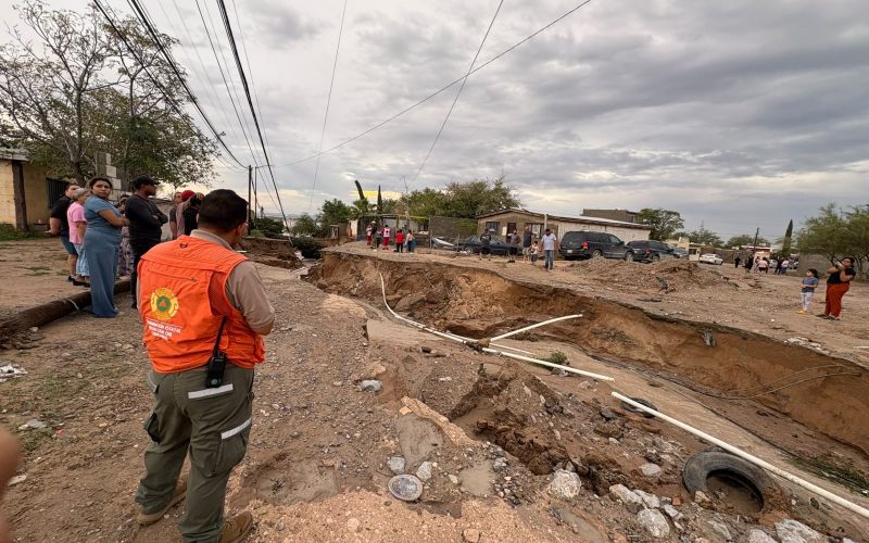 Protección Civil realiza recorridos preventivos y mantiene monitoreo permanente en Ciudad Juárez