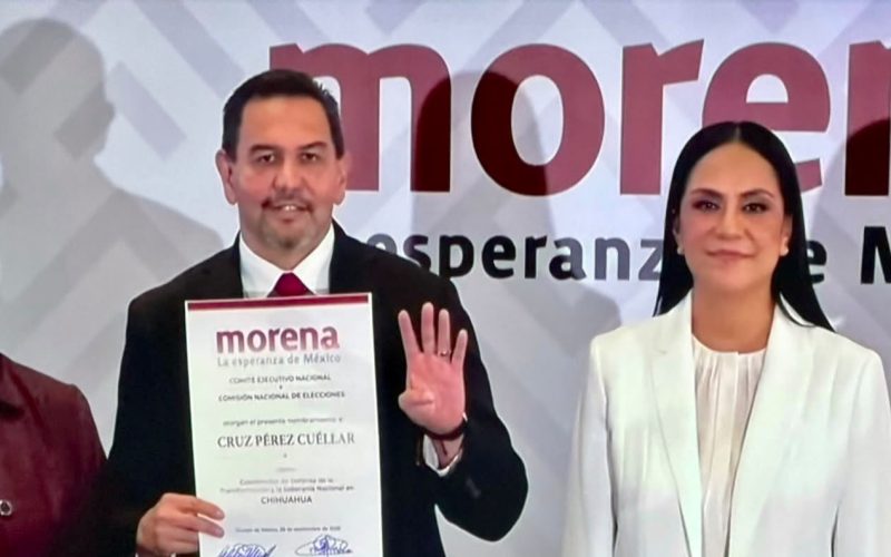 🔴 Cruz Pérez Cuéllar encabezará a Morena en Chihuahua rumbo a 2027