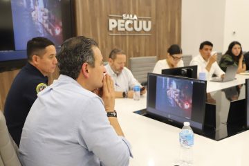 Supervisa alcalde Marco Bonilla atención por afectaciones de lluvias en la ciudad