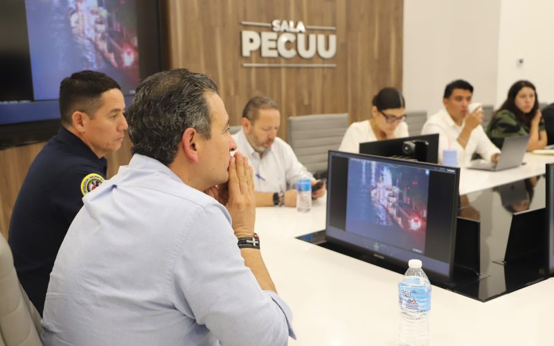 Supervisa alcalde Marco Bonilla atención por afectaciones de lluvias en la ciudad