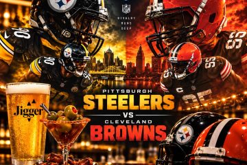 🏈 Jueves de NFL: Steelers vs. Browns, el partido se vive en Jigger