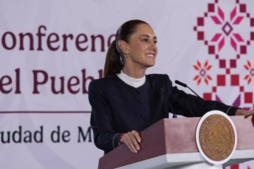 Sheinbaum ofrece hoy mensaje en Palacio por su segundo Informe