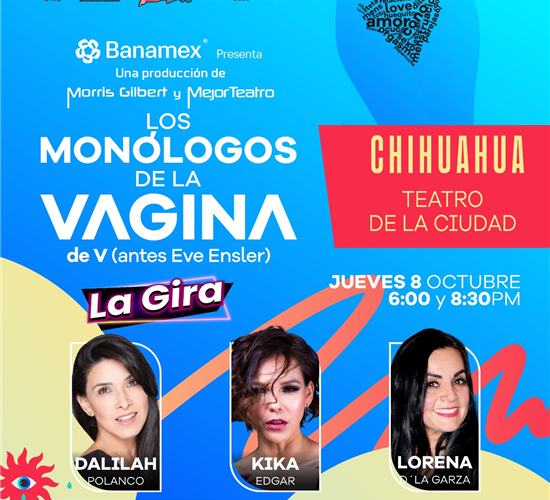 Invita Gobierno Municipal a disfrutar de “Los Monólogos de la Vagina” durante el FICUU 2026