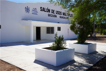 Concluye Municipio la ampliación del salón de usos múltiples del seccional de Guadalupe