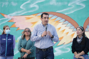 Inaugura Alcalde rehabilitación del Parque Mimbre Insurgentes gracias al Presupuesto Participativo