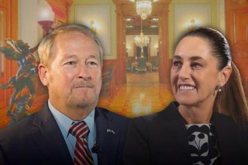 Sheinbaum se reúne este mediodía con el embajador de EU, Ronald Johnson, en Palacio Nacional